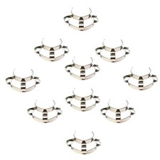 10PCS 24# Metal Steel Clip Steel Keck Clamp For 24/29 24/40 Glass Ground Joint