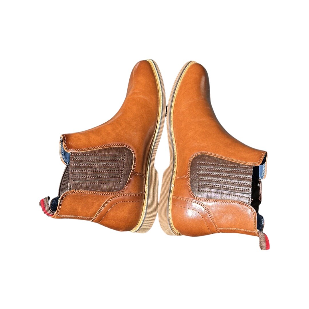Steve Madden Mistro Chelsea Boot Cognac Size 9 NIB | eBay