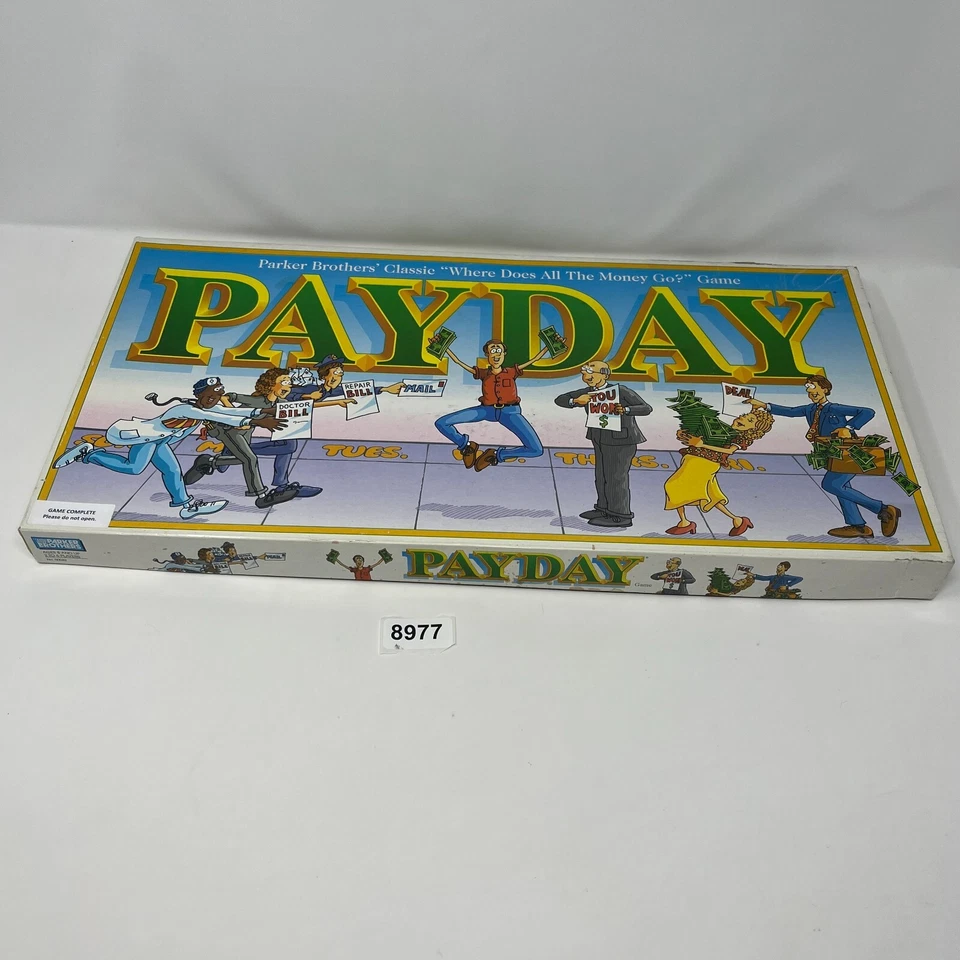 Payday Game by Parker Brothers Where Does All the Money Go? Complete 1994 - Image 2 of 4