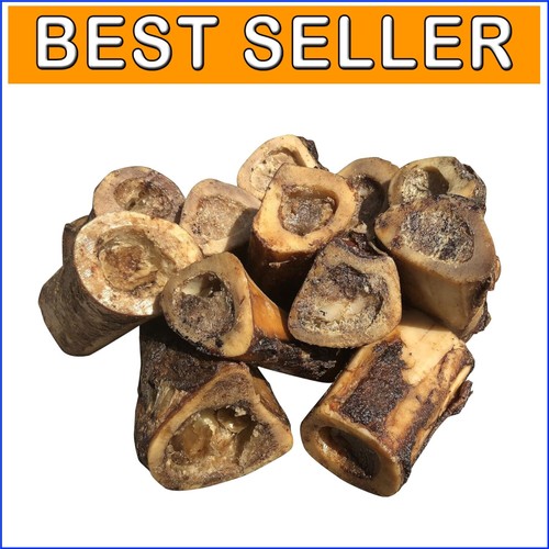 All-Natural Beef Marrow Dog Bones - Long-Lasting Chews for Aggressive Chewers