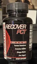 RS FORMULATIONS RECOVER PCT 60 tabs Increase Muscles