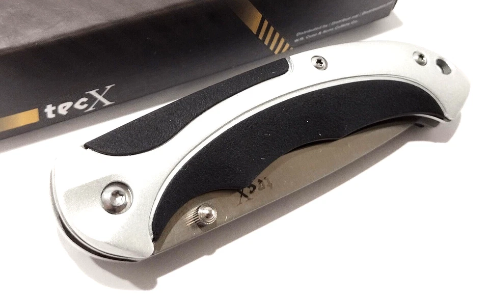 Case Cutlery TecX Ballistix Linerlock Black/Sliver Folding Pocket Knife CA75678 - Image 3 of 4