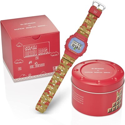 CASIO G-Shock DW-5600SMB-4JR Watch Nintendo Super Mario Brothers