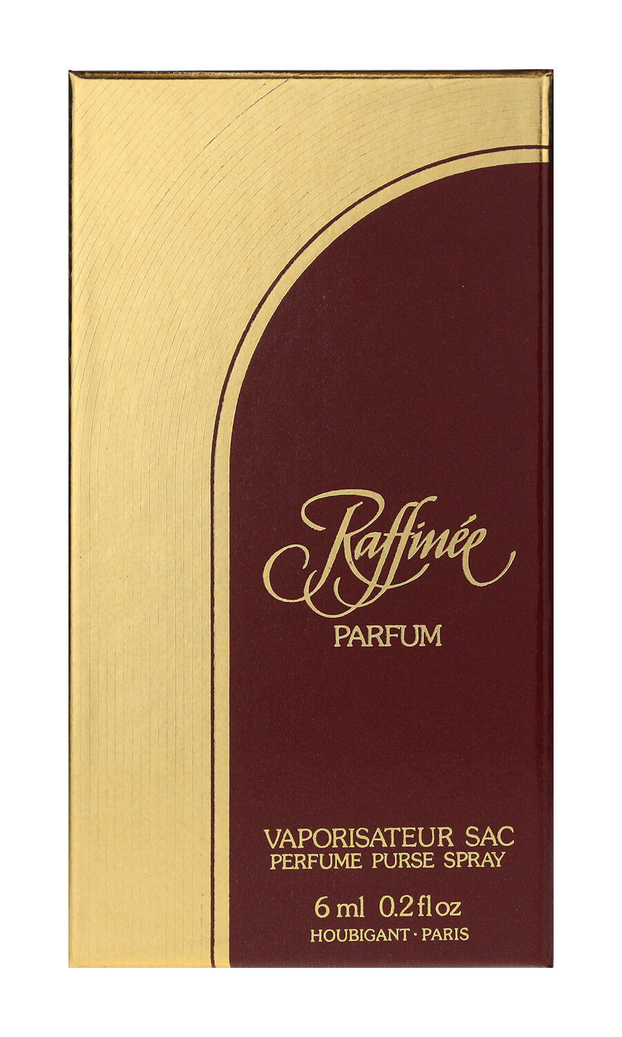 Houbigant Raffinee Parfum Pure Purse Spray 0.2Oz/6ml In Box Vintage