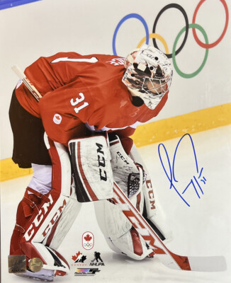 Team Canada Carey Price Olympics Signed 8x10 Frameworth