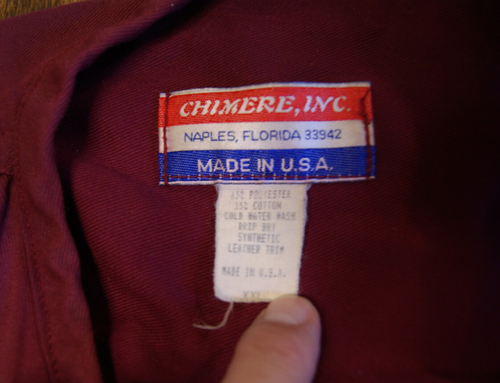 VINTAGE Chimere Skeet Shooting Hunting Vest Mens 2XL Red Maroon USA Made Mesh - Picture 4 of 7