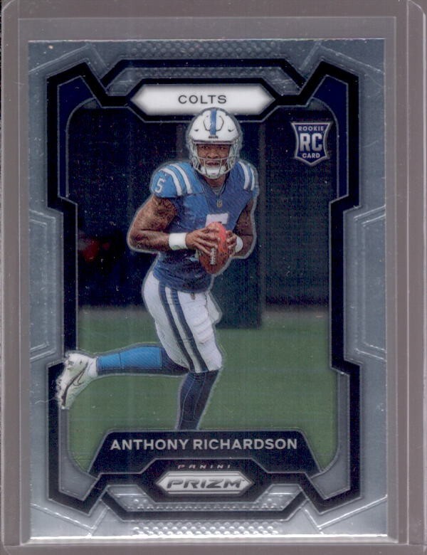 ANTHONY RICHARDSON 2023 Panini Prizm #343 Rookie RC Indianapolis Colts