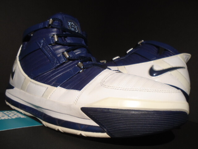 lebron 3 navy white