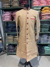 Men's Sherwani for indian/pakistani wedding  groom and groomsmen outfit