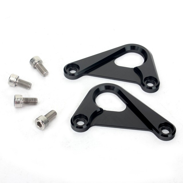 CNC Billet Rear Subframe Racing Hooks Tie Downs For BMW S1000RR S1000R