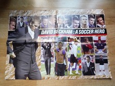 David Beckham: A Soccer Hero Poster 57*40cm Single Side Full Colour Photos
