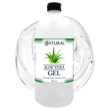 Aloe Vera Gel - Natural Scent - Moisturizing - Soothing 32 Ounce 