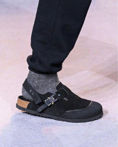 Dior by Birkenstock Tokio Mule Black 41 slipper New w/box