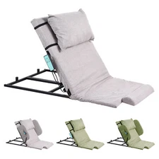 Electric Rest With Backrest Armrest Back Lifting Bed With Pillows And Foot Pad