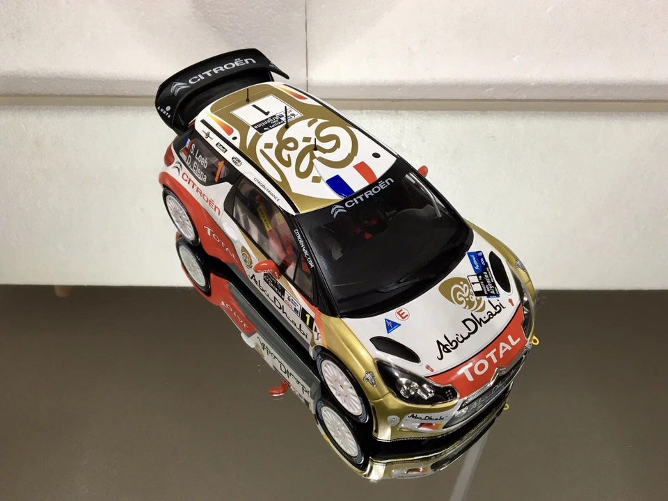 1:18 CITROEN DS3 WRC (2013) ALTAYA Modello Usato Ottimo Con Box (NO 1:24 - 1:43) - Immagine 4 di 4