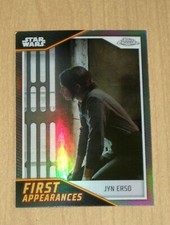 2023 Topps Star Wars Chrome First Appearances JYN ERSO FA-19 case hit SP