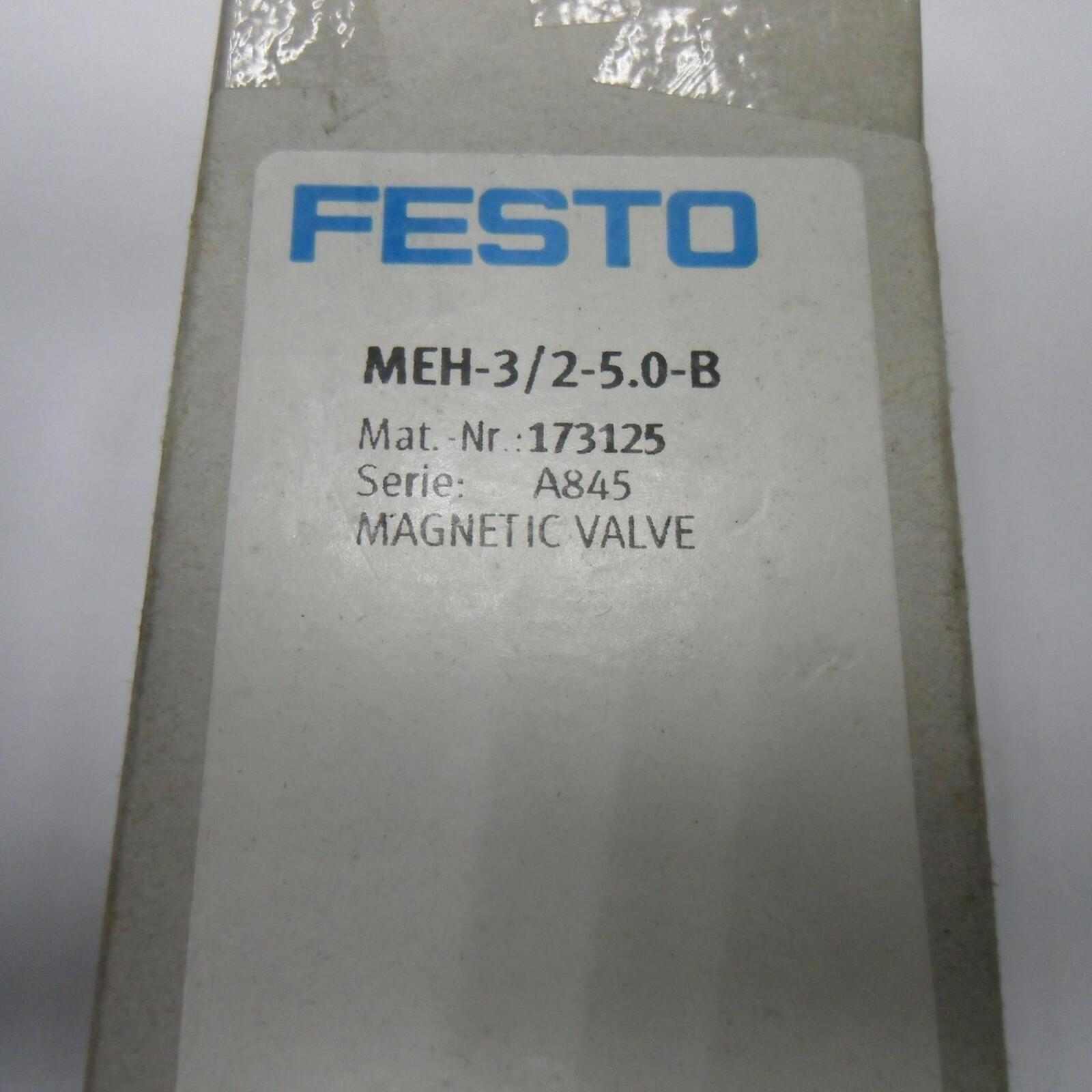 1 Piece New Festo Solenoid Valve MEH 3 2 5 0 B 173125 Free Ship EBay 1-piece-new-festo-solenoid-valve-meh-3-2-5-0-b-173125-free-ship-ebay