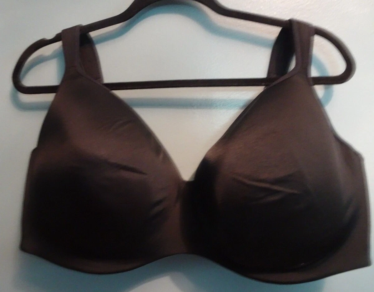 Lane Bryant Cacique 44G Black Smooth Balconette Bra