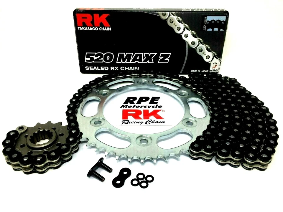 Honda CBR1000rr 2006-07 RK MAX Z 520 RX-Ring PREMIUM Cadena y piñones JT Kit  Foto 2 de 4