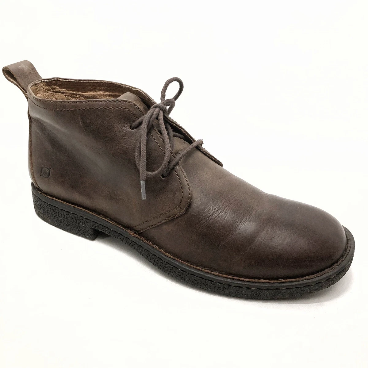 Born Chukka Boots Mens 10.5M Brown Leather BM0019506 Desert Ankle Boot Crown Crown M Boots for Men for Sale | Shop New & Used Men main image 3