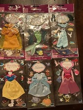 Disney EKSuccess Princesses 3D Scrapbook Stickers Set Of 6 Packages