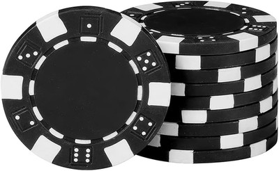 11.5 Gram Bulk Chip Accessories, 10 Pcs Professional Poker Chip, Casino Poker Ch