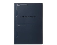 Laconic 2025 Planner A5 Monthly 2-Pocket Navy LAMS83-160NV Starting September