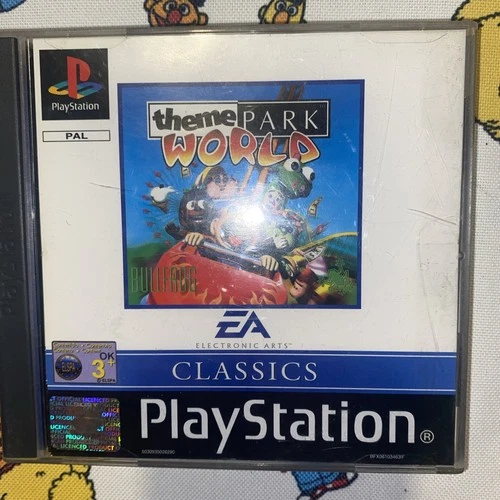 Theme Park World (Sony PlayStation 1, 2000) PS1