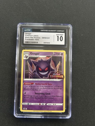 Gengar graded CGC 10 for sale on eBay