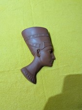 Vintage Goebel Wandmaske Nofretete FX 78 | 50er Jahre | Hummel Werk | Terrakotta