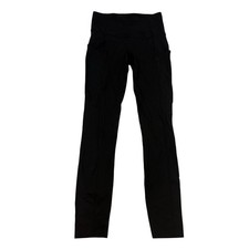 Lululemon Fast & Free 7/8 Tight II *Non-Reflective Nulux Leggings 25" Black Sz 2