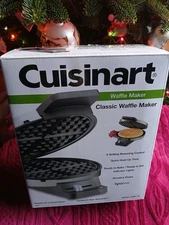 NEW Cuisinart Classic Waffle Maker 5-Setting Quick Heat-Up Non-Stick WMR-CA
