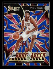 2021-22 Panini Select - Turbocharged Evan Mobley #10 Blue Prizm (RC)