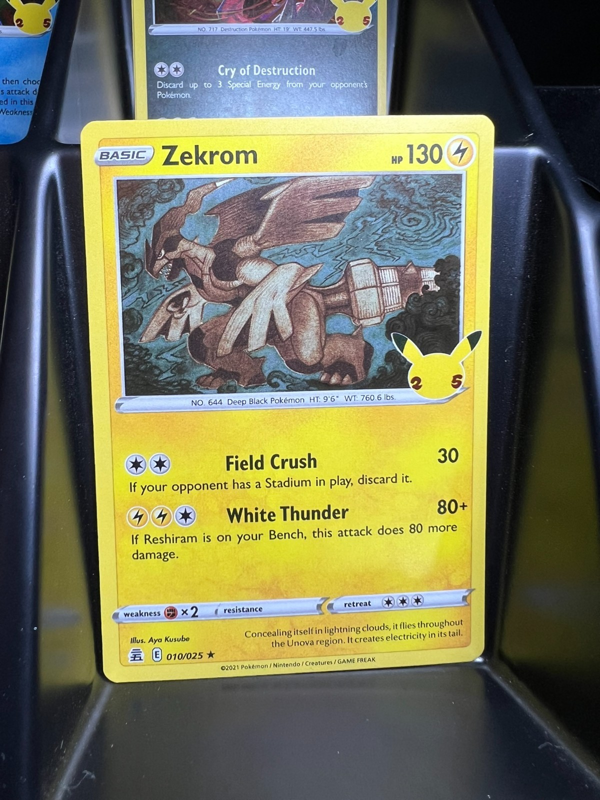 Zekrom 010/025 Celebrations Holo
