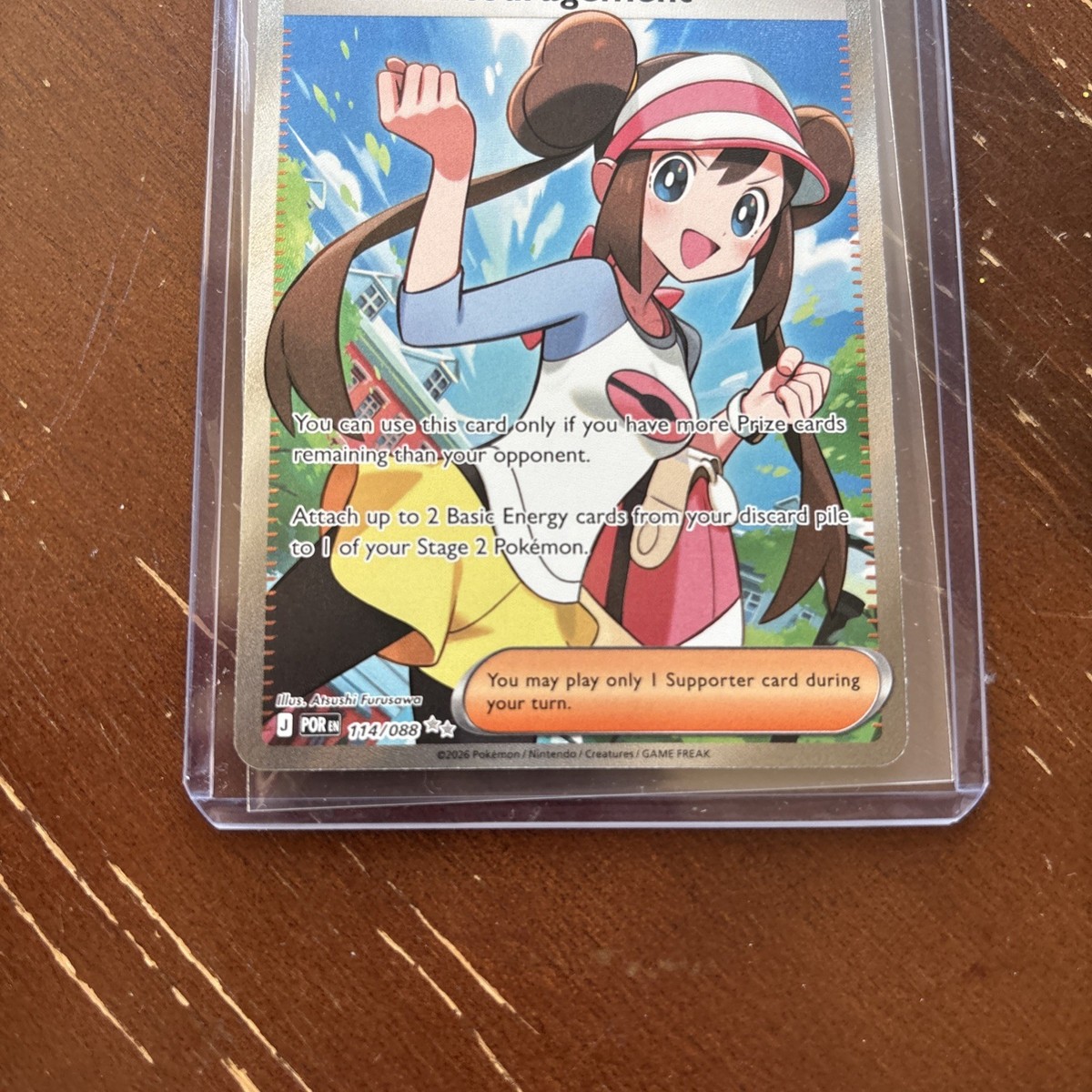 Rosa's Encouragement 114/088 English Full Art - Perfect order Near