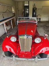 Classic 1952 Mg Td Convertible Has A Tan Leather Interior Very Good Condition Classic 1952 Mg Td Convertible Has A Tan Leather Interior Very Good Condition