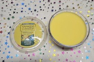 Brand New Never Used Yankee Candle Scenterpiece Wax Melt Sicilian Lemon