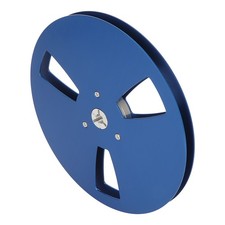 Blue 1/4 7 Empty Tape Reel Aluminum Alloy 3 Hole Opening Machine Part BL
