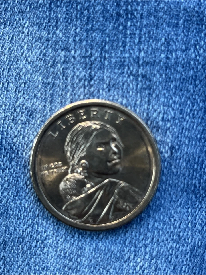 USA One Dollar Sacagawea Coin Wampanoag Treaty 1621 - Image 2 of 3