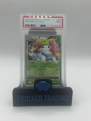 PSA 9 Shaymin LV.X Holo Platinum 126/127