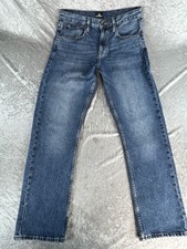 Quiksilver Quicksilver Men?s Blue Regular Fit Jeans Straight Leg Size W30 VGC