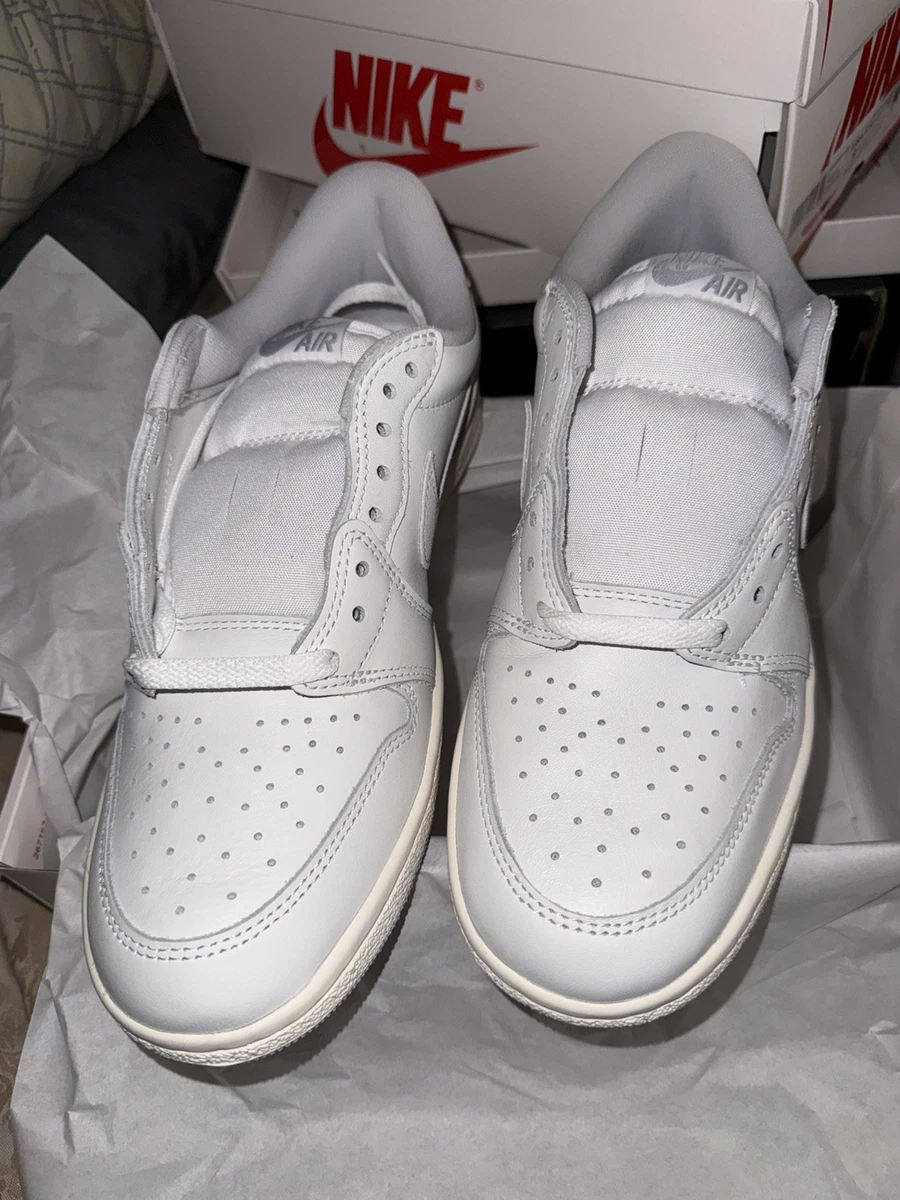 Preços baixos em Jordan 1 Retro Low White | eBay