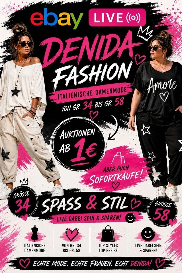 Italienische Damenmode und Accessoires