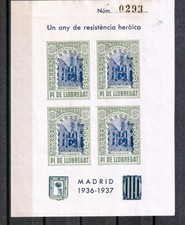 ESPAÑA VIÑETAS GUERRA CIVIL HB NUEVA PI DE LLOBREGAT 3 SIN GOMA