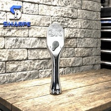 New Sk Tools 80201 38 Drive Stubby 4 Chrome Polish Teardrop Ratchet Usa New Sk Tools 80201 38 Drive Stubby 4 Chrome Polish Teardrop Ratchet Usa