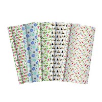 20X Weihnachts Geschenkpapier Rolle Premium 10M Geschenkpapier Weihnachtsdeko