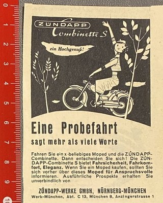 Zündapp Combinette classified ad: Zündapp 1958 Combinette S (06061787)