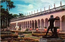 Ringling Art Museum Sarasota Florida FL Postcard UNP VTG Tichnor Unused Vintage