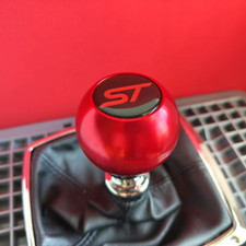 ROT kurz ball SPORT SCHALTKNAUF FÜR FORD FOCUS MK2 MK3 MK4 FIESTA MK7 ST RS 2.5T