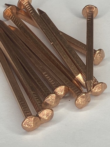2" 50mm Rosehead Nails Copper Traditional 25 50 100 250 restoration boat - Picture 16 of 18